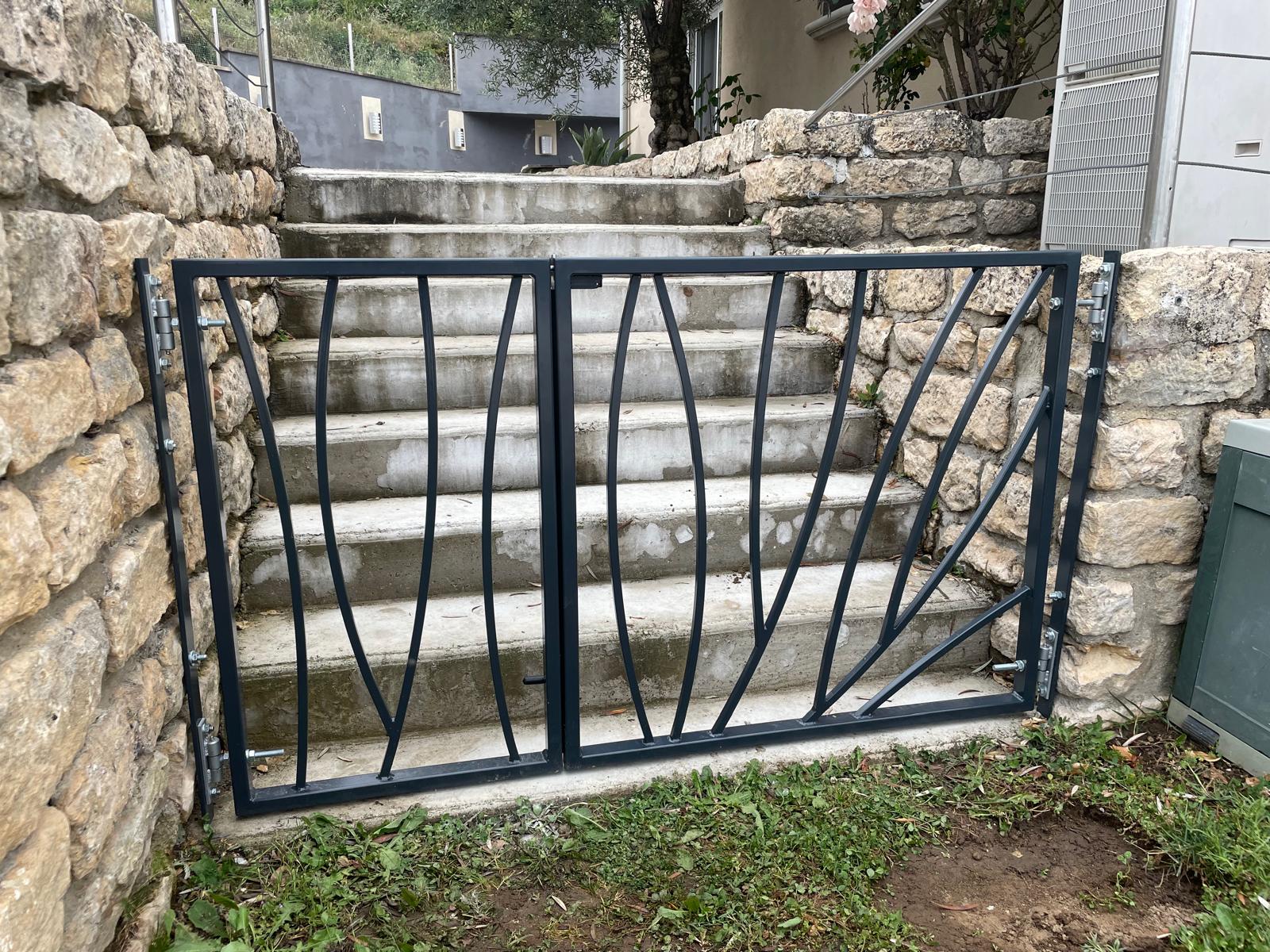 Portillon métallique sur mesure